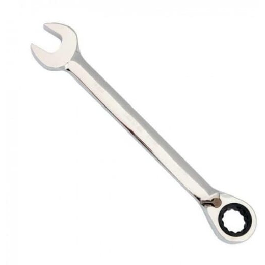 Yato Combination Ratchet Wrench Yt-0199 Spanner Set Tools Kit|Tool Set|Carbon Steel Spanner|Industrial Use|Tool Kit Set For Home|Toolkit|Spanner Kit|Combination Ratchet Spanner Set | 18Mm