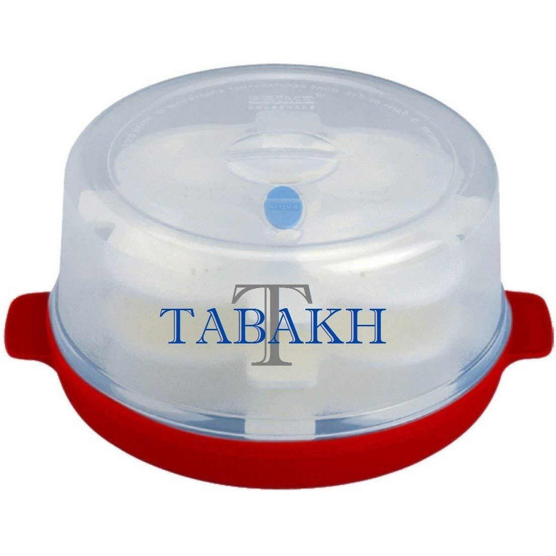 Nayasa Microwave Safe Big Idli Maker White, Plastic