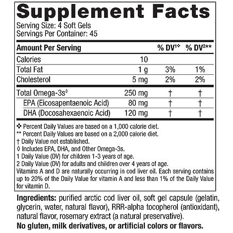 Nordic Naturals ChildrenS Dha For Omega 3 | Fish Oil For Kids 250Mg From Arctic Cod Liver Oil | Omega 3 Epa & Dha For Kids 3-6 Yrs| Brain Development & Immunity Strawberry Fish Oil 180 Mini Softgels