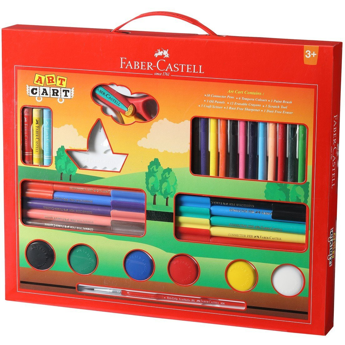 Faber-Castell Art Care Kit With Paint Brush(Multicolor)