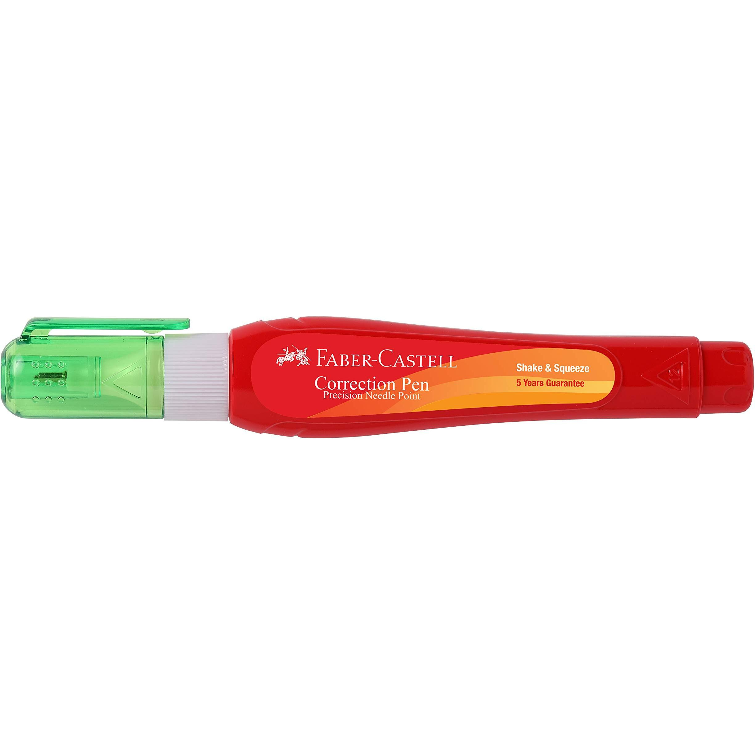 Faber-Castell Correction Pen - Pack Of 10 (White)