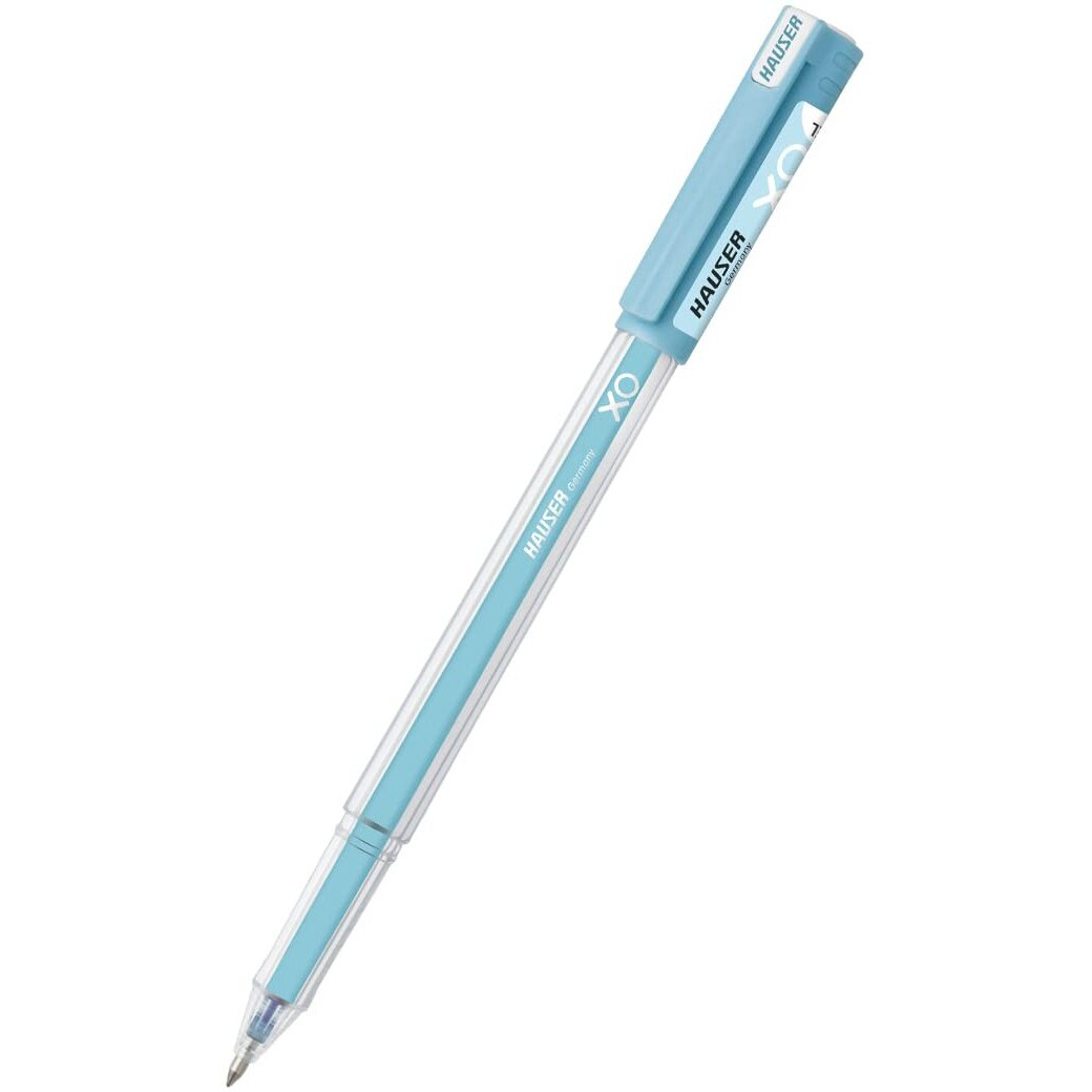 Hauser Germany Xo Jumbo Gel Pen Box Pack|0.6 Mm Tip Size|Water Proof Ink For Smooth Flow System|Comfortable Grip With Smudge Free Writing|Smooth,Sturdy&Refillable Pen|Blue Ink,Pack Of 20 Pens