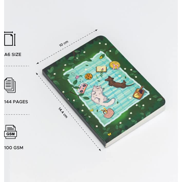 Factor Notes A6 Notebook Ruled | 90 Gsm | 160 Pages (Crazy Souls)