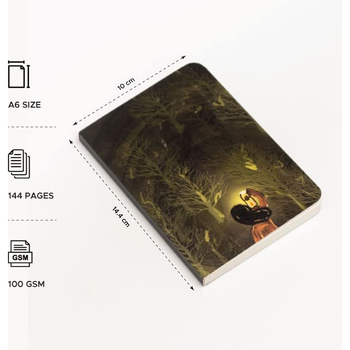Factor Notes A6 Notebook Ruled | 90 Gsm | 160 Pages (Find New Way)