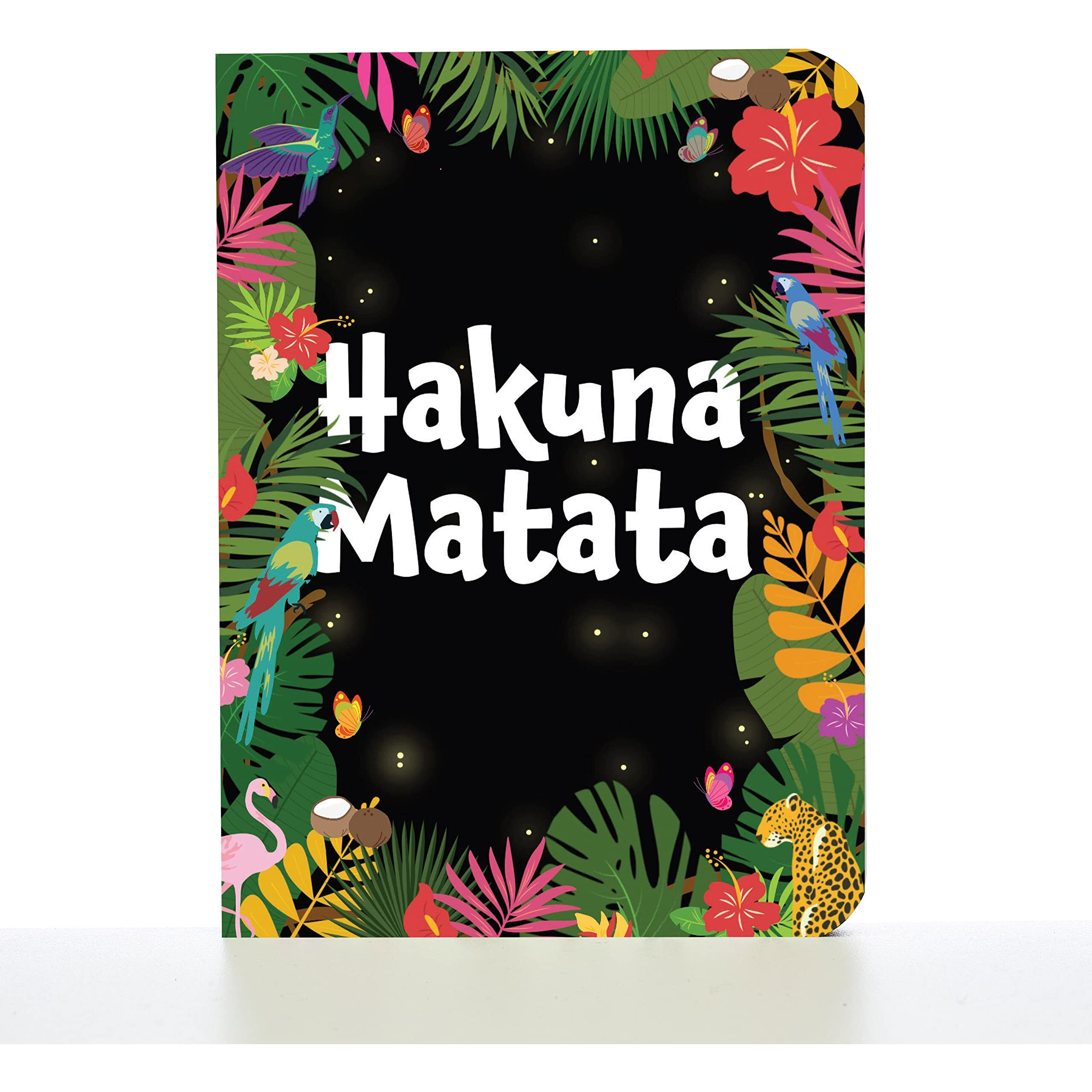Factor Notes A6 Notebook Ruled | 90 Gsm | 160 Pages (Hakuna Matata)