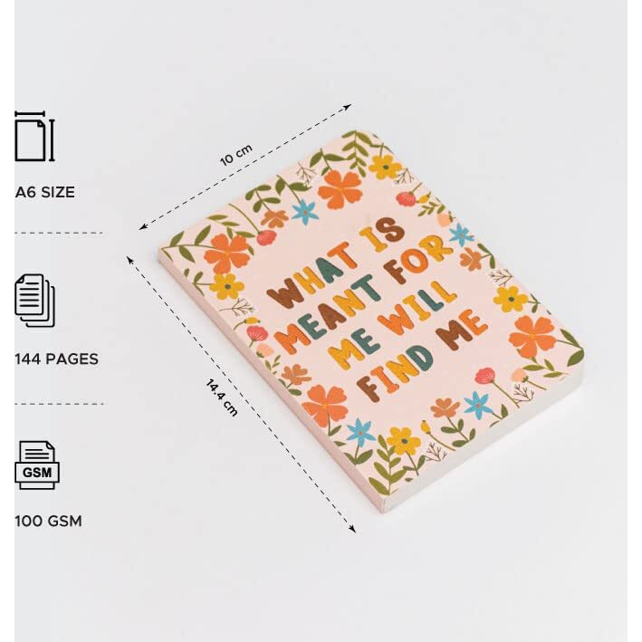 Factor Notes A6 Notebook Ruled | 90 Gsm | 160 Pages (What Is Meant)