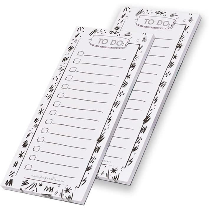 Coi Notepads To-Do List, Memo, Reminder, Note, Book, Stationery Gift For Mom And Dad Set Of 6, 100 Pages