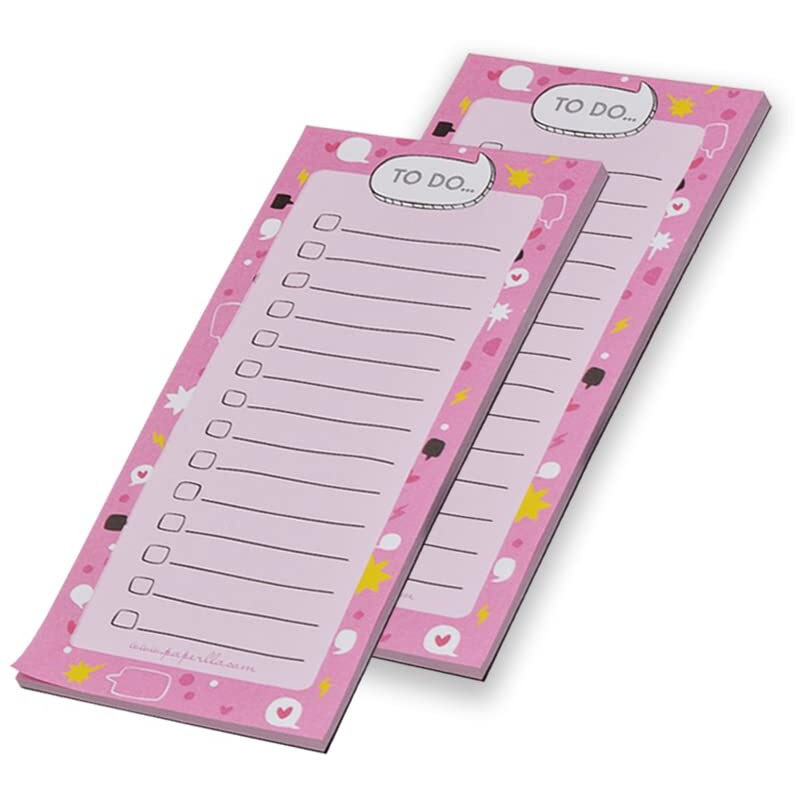 Coi Notepads To-Do List, Memo, Reminder, Note, Book, Stationery Gift For Mom And Dad Set Of 6, 100 Pages