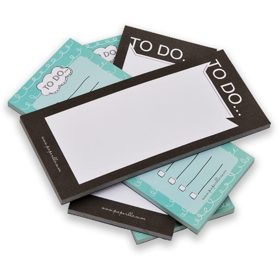Coi Notes Desk Pad With Daily, Weekly And Monthly, Desktop Planner Undated Tear Off Sheets Set Of 4