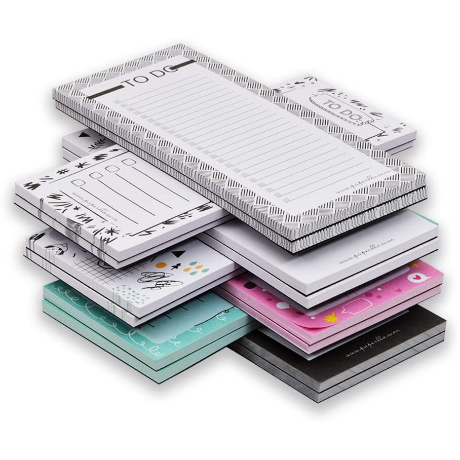 Coi Undated Daily To Do List Notepad | Pad Tear Off Sheets | Small Cute Day Planners | Desk Pads | Goal Setting | Set Of 14, 100 Pages
