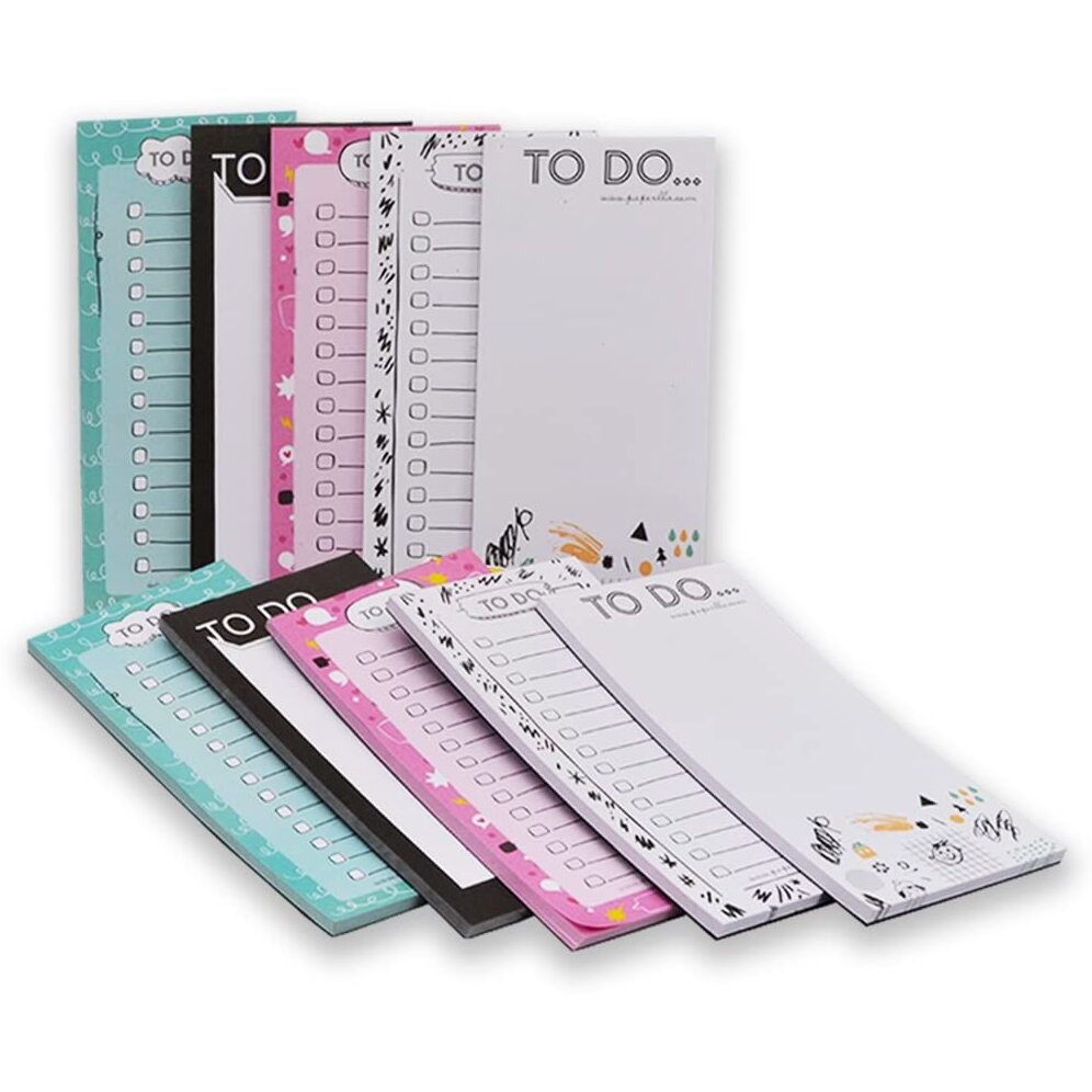 Coi Daily Planner To Do List, Notepads For Office Stationary Writing Pad Desk Organizer Set Of 10