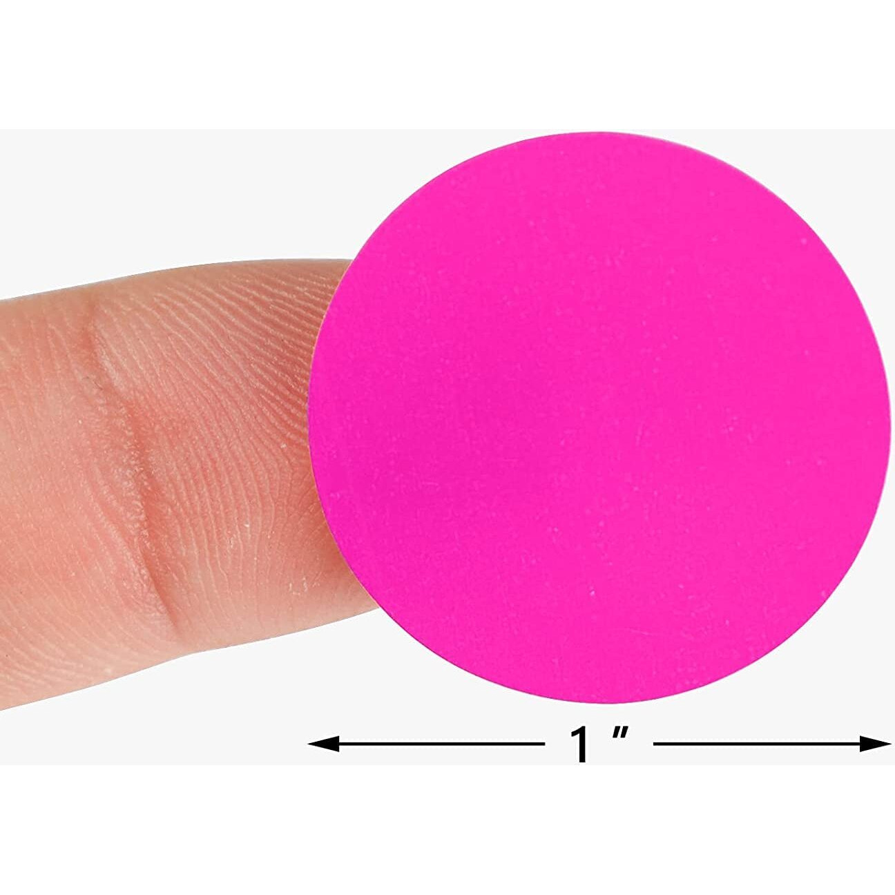 True-Ally 3000 Piece Mix Color 1 Inch Round Dot Sticker Self Adhesive Labels Writable Surface For Inventory Organize, File Classification, Calendar Planner (Mix Color)
