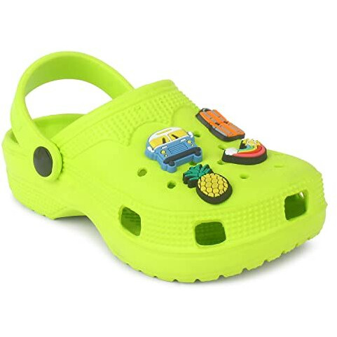 Hygear Unisex-Child Jibbex Green Clogs_12 Uk (Hg-Ke-1001)