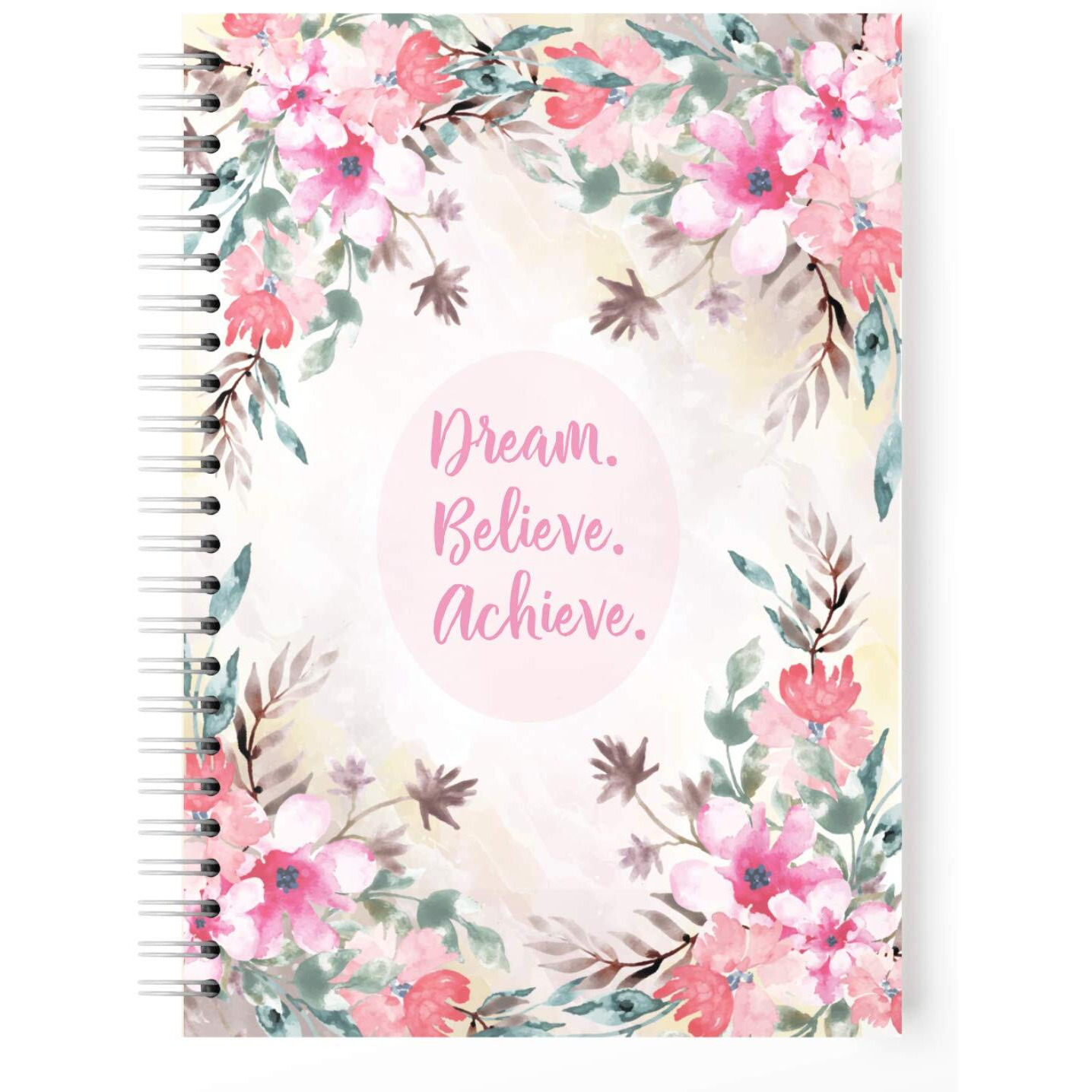 Lauret Blanc Daily Planner And Organizer, Affirmation And Gratitude Journal- A5, 80 Gsm, 160 Pages. Plan For 80 Days.