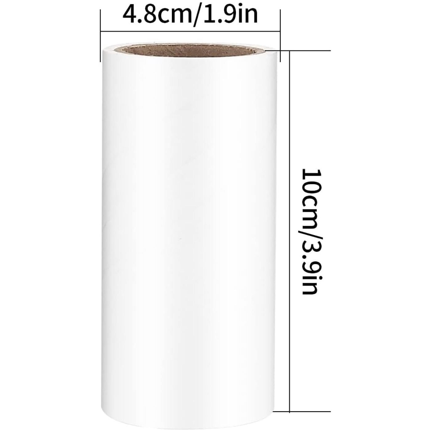 House Of Quirk Lint Roller1S Brush Reusable Sticky Picker Cleaner Roller Easy-Tear Sheets Pet Hair Lint Roller 10Cm Sheet Set Of 3 Rolls 180 Sheets, 60 Sheets Each Roll - Horbill Bird