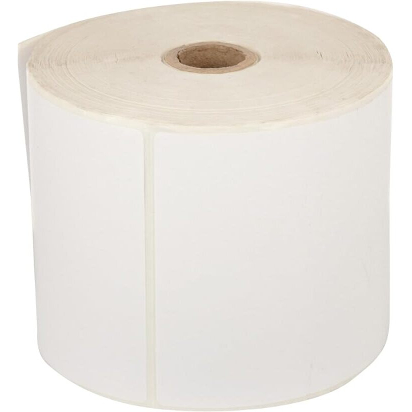 Securement Direct Thermal Labels Roll Of Stickers - 4" X 6" Inches (100Mm X 150Mm) (400 Labels Per Roll) (1 Roll)