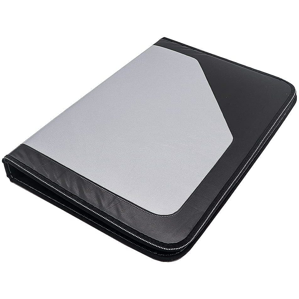 More Buy Pu Leather Multipurpose 24 File Sleeve To Store A4 Professional Files And Folders, Certificate, Legal Size Documents Holder For Home, Office, School (37.5 * 26Cm) Grey