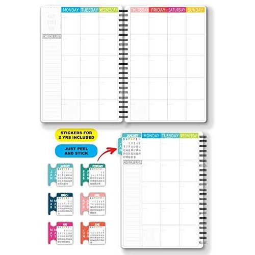 Nourish A5 Study Planner For 6 Months Undated Hardcover A Must Have For Students