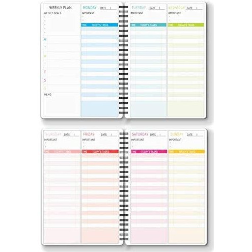 Nourish A5 Study Planner For 6 Months Undated Hardcover A Must Have For Students