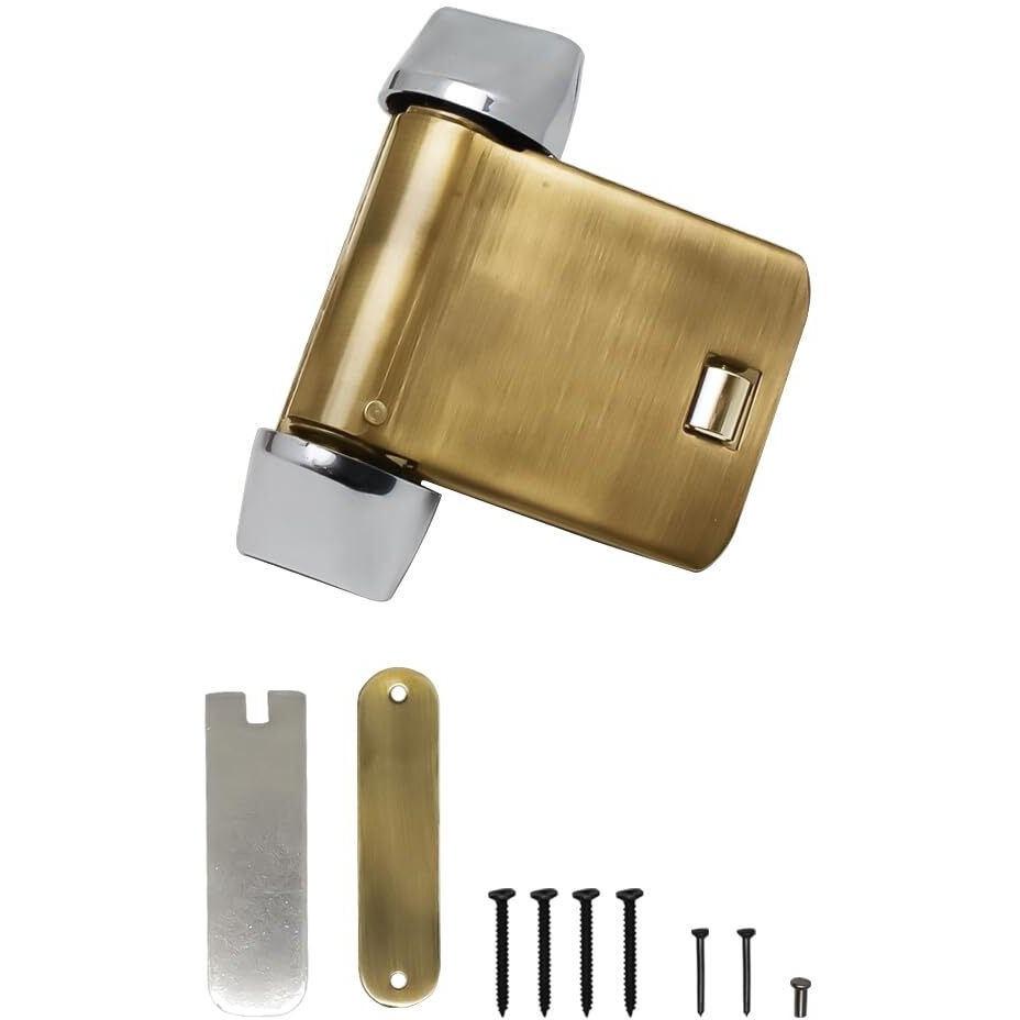 Volo Helix Door Closer, Spring Action Type, Door Closer For Wooden Door, For Residential/Commercial Purpose For Light Weight & Pvc Door (Antique)