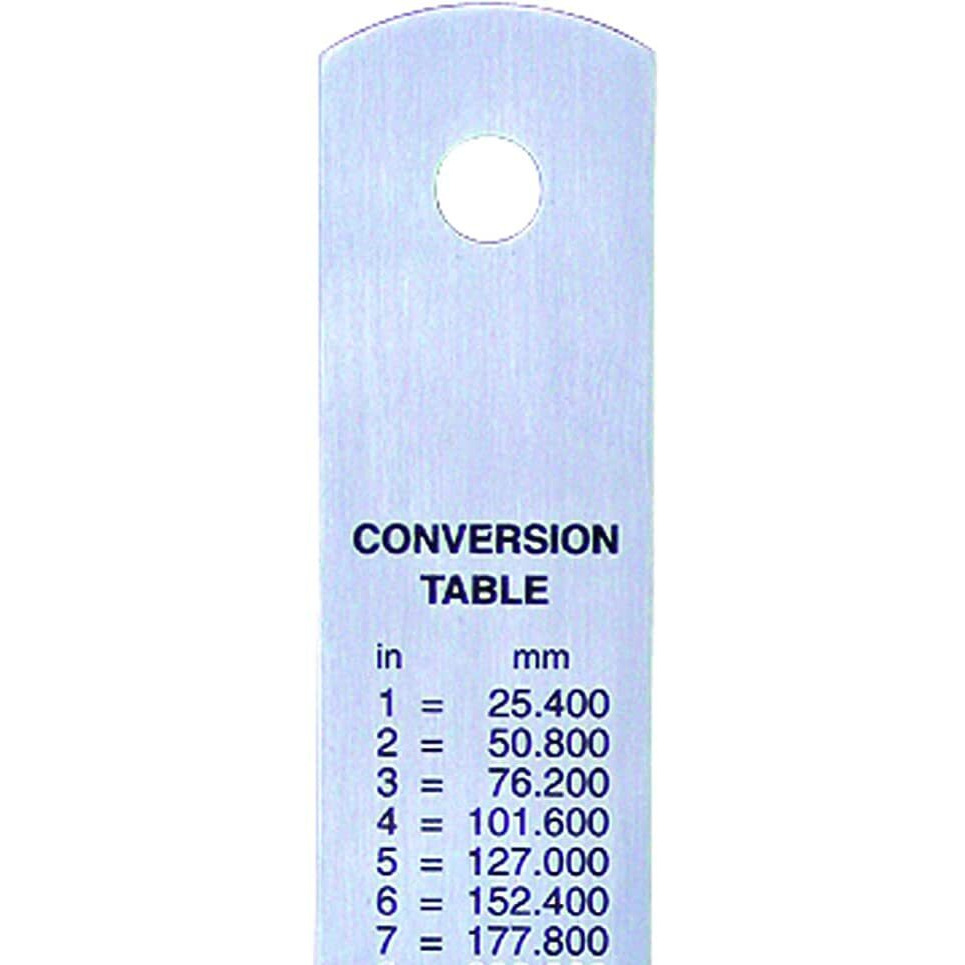 Shuban Ruler Double Side Measuring Scale Mark Ruler Tool For Office, Woodworking Engineering, Architects, Students 100 Cm -2 Pack (Thickness 1.4 Mm)
