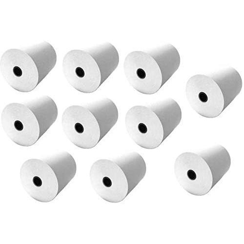 Dehmy 79Mmx50Mtr(3Inch) Thermal Paper Roll For Billing Machines, Swipe Machine Roll(Set Of 10 Rolls)