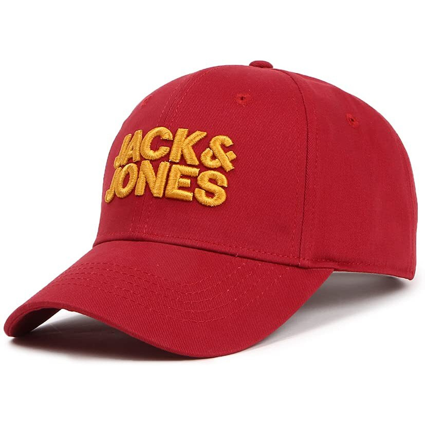 Jack & Jones Men Red Baseball Cap