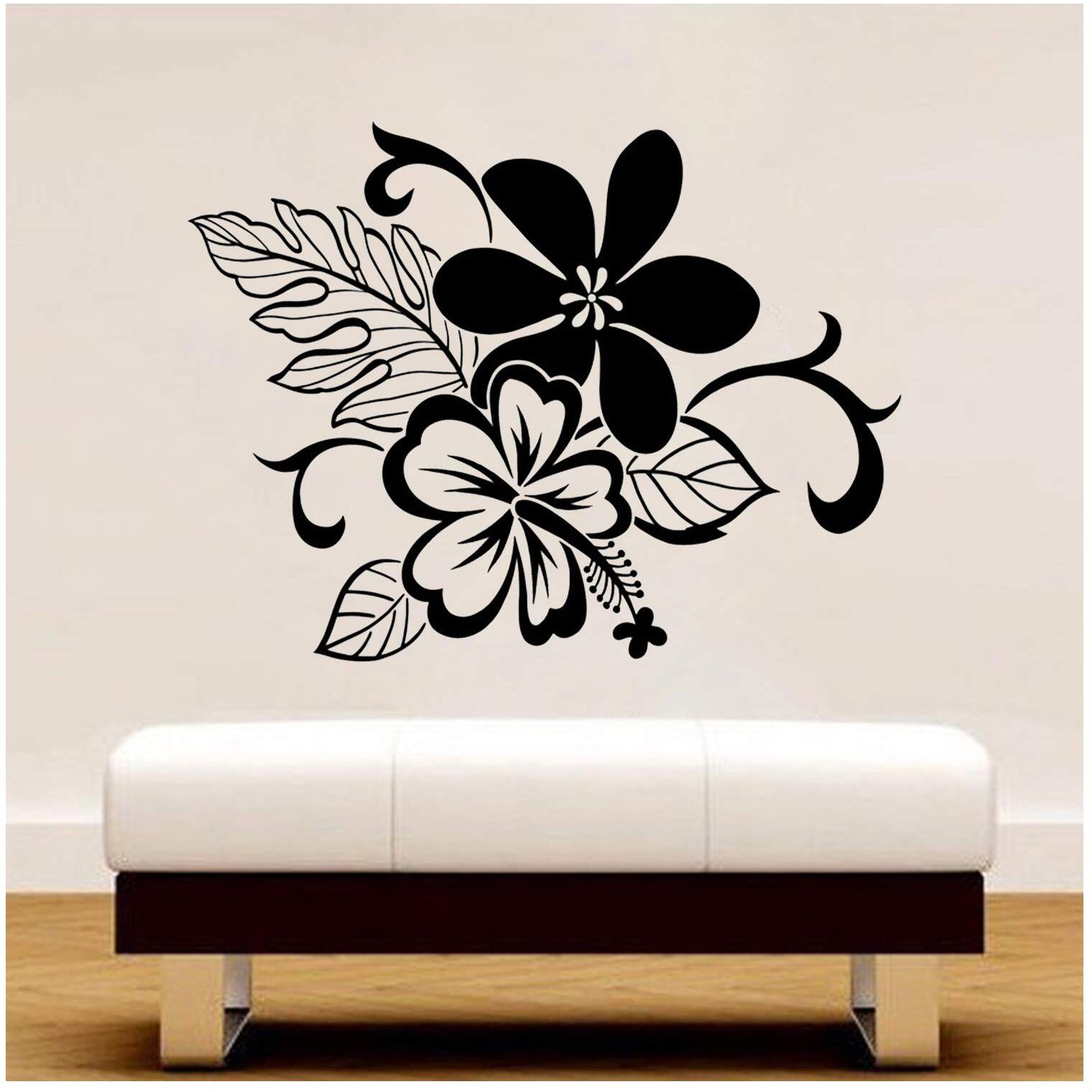 Yms Floral Greenhouse Reusable Diy Wall Stencils For Home Wall Decor (Pvc, 24-Inch X 40-Inch)