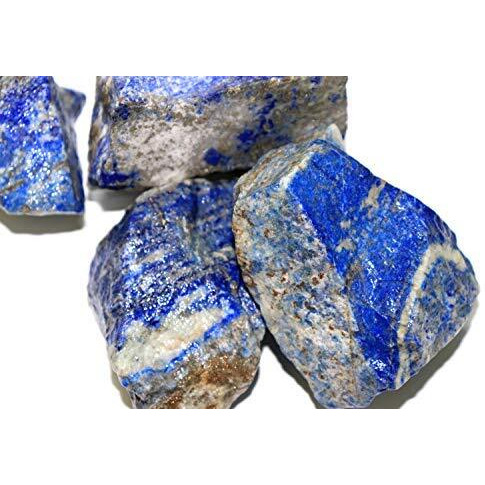 R.R. Sheikh Gems 100 Grams Natural Lapis Lazulli Stone Raw Rock Rough Healing Crystals Gemstones For Manifestation, Meditation And Many More