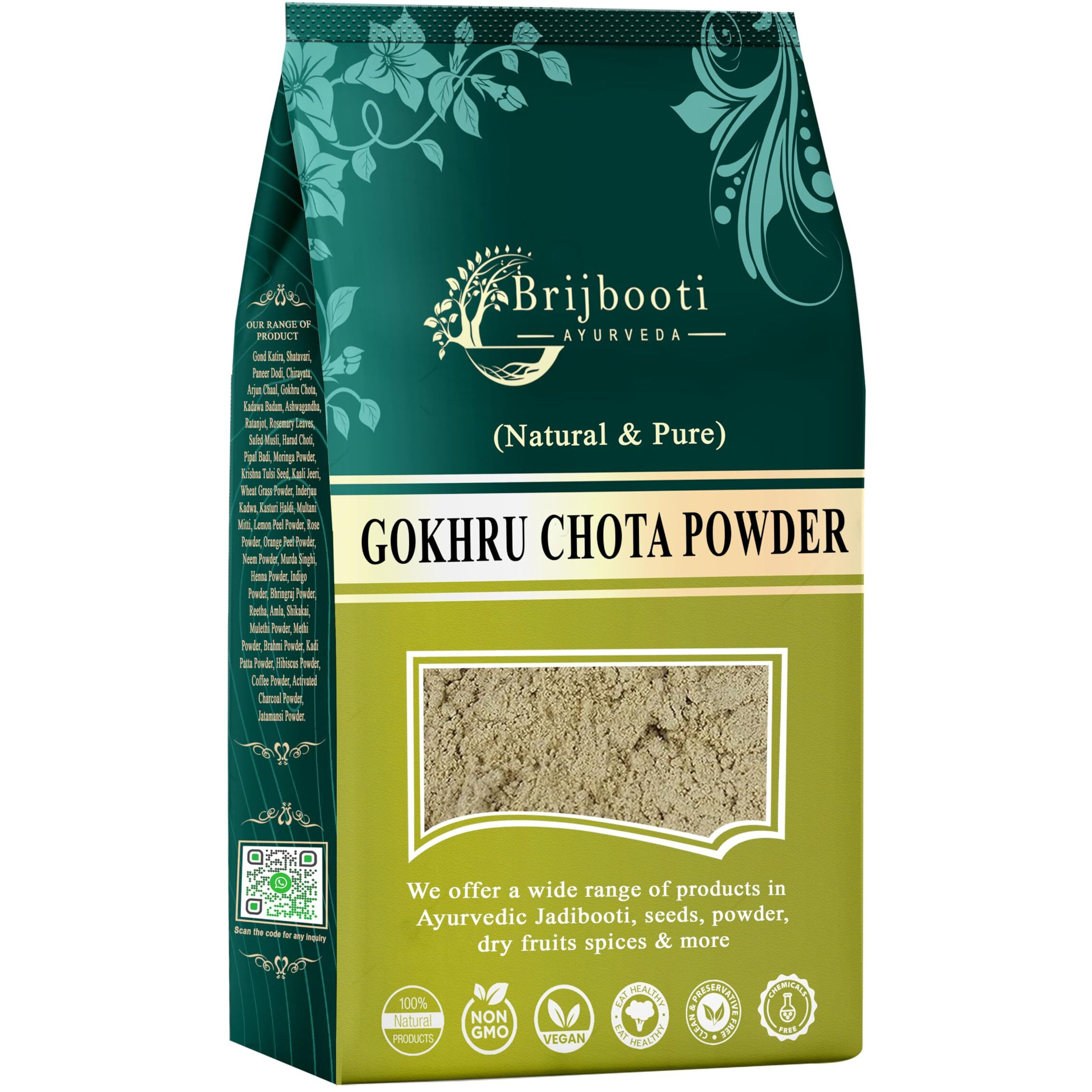 Birju Mahavir 1 Kg Gokhru Powder - Gokshura Powder