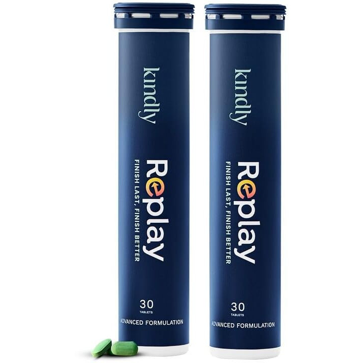 Kindly Replay For Vitality & Prolong Release Tablets | 60 Count | Muira Puama (Libido Booster) | Supplements For Men | Ayurvedic Formula With Niacinamide, Ginkgo Biloba & Momordica | Performance