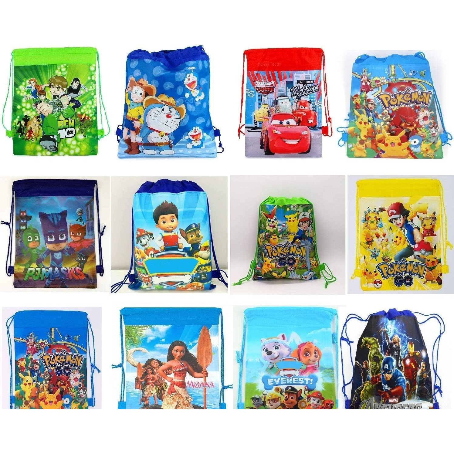 Royals Kids Birthday Return Gifts (Haversack Bags Pack Of 12),Random