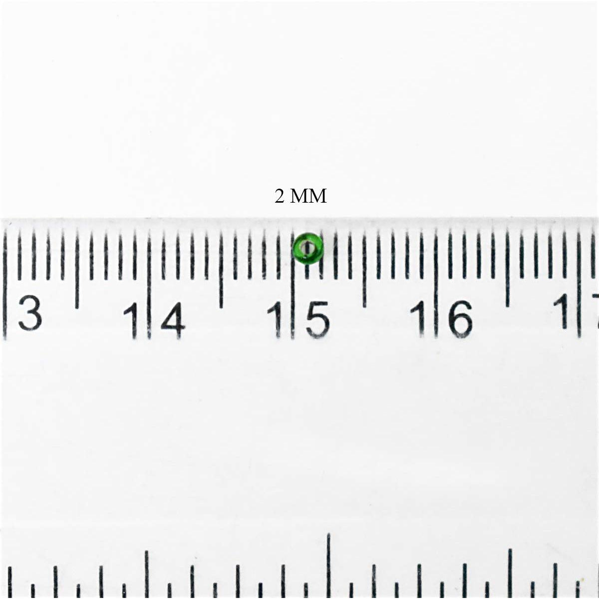 Embroiderymaterial 11/0 Green Glass Stone Pearls, Seed Beads, Raw Materials For Making Toran, Beads For Jewellery Making, Bag Decoration, Embroidery, Muthyalu Craft Etc (2Mm/100 Grams)