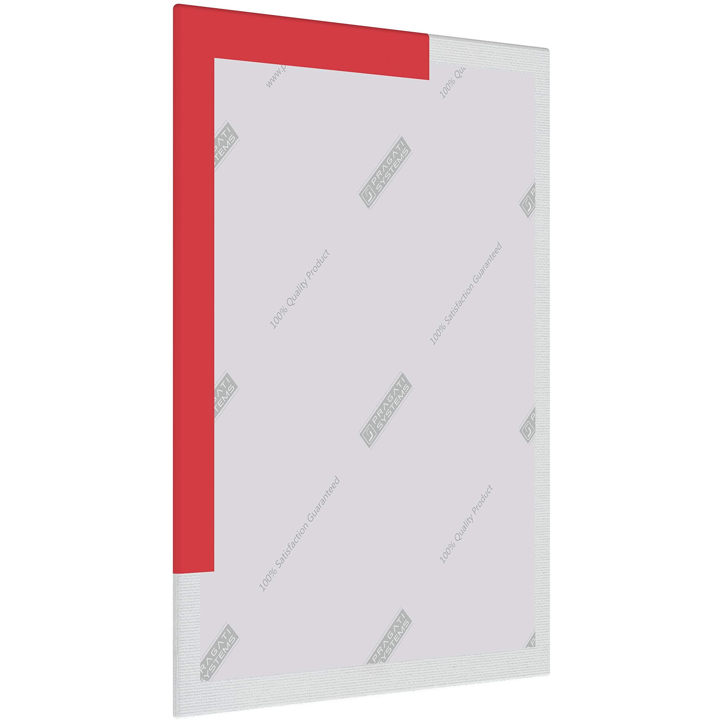 Pragati Systems Medium Grain 08X10 Inch 7 Oz. Primed Canvas Board For Painting Acp0810, White (Pack Of 2)