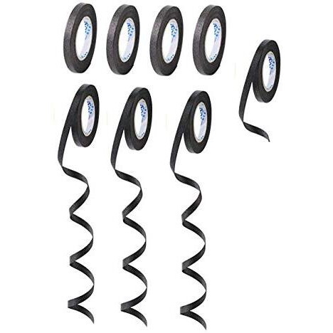 Toyxe Balloon Curling Ribbon For Decoration (Black, 12 Pcs)