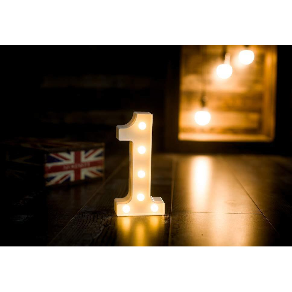 Perfect Pricee Powered Led Marquee Letter Lights, Warm White (1)