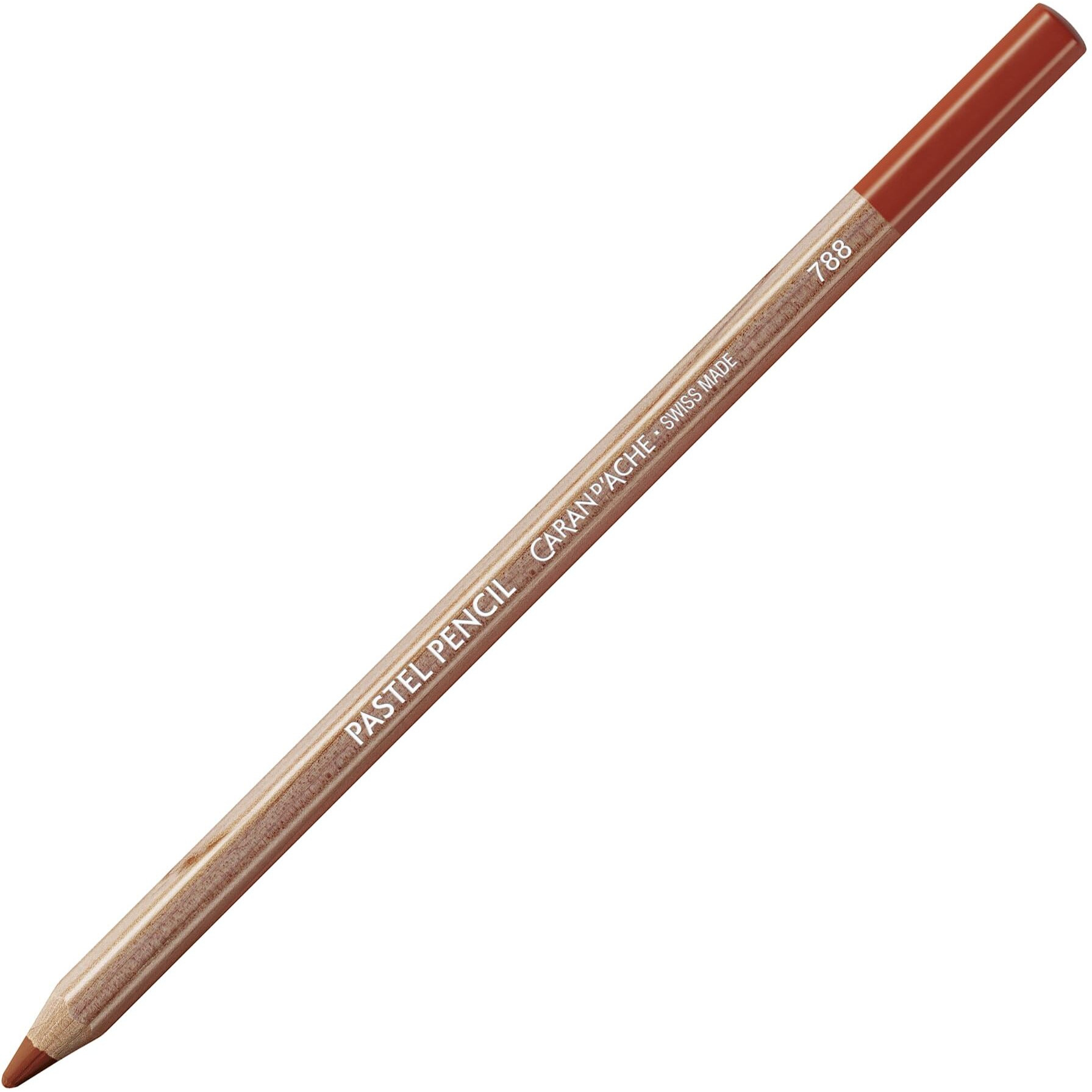 Caran DAche Pastel Pencils For Artist With Ultra-Fine Pigments (Raw Russet)