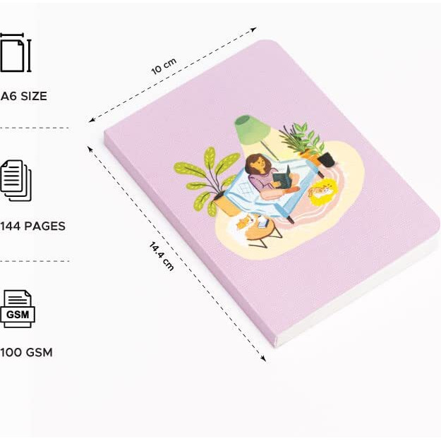 Factor Notes A6 Notebook Ruled | 90 Gsm | 160 Pages (IM Enough)