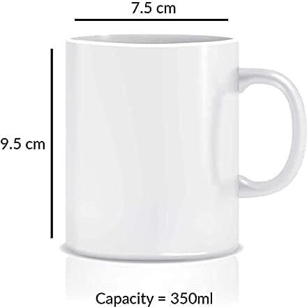Giftkarde Goma & Peach Bear Printed Couple Coffee Mugs Brand Set Of 2 Ceramic 11Oz 325Ml Cup || Love Gift For Girlfriend/Boyfriend/Wife/Husband/Anniversary/Valentine