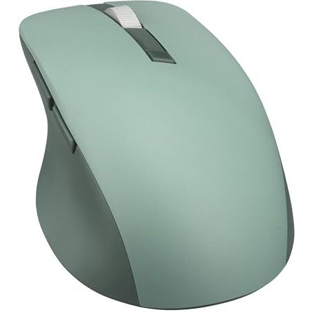 Asus Md200 Mouse, Easy To Carry Wireless Mouse, 4200 Dpi, Multi Device Connect/Bluetooth, Usb Silent Mouse (Green Tea Latte)