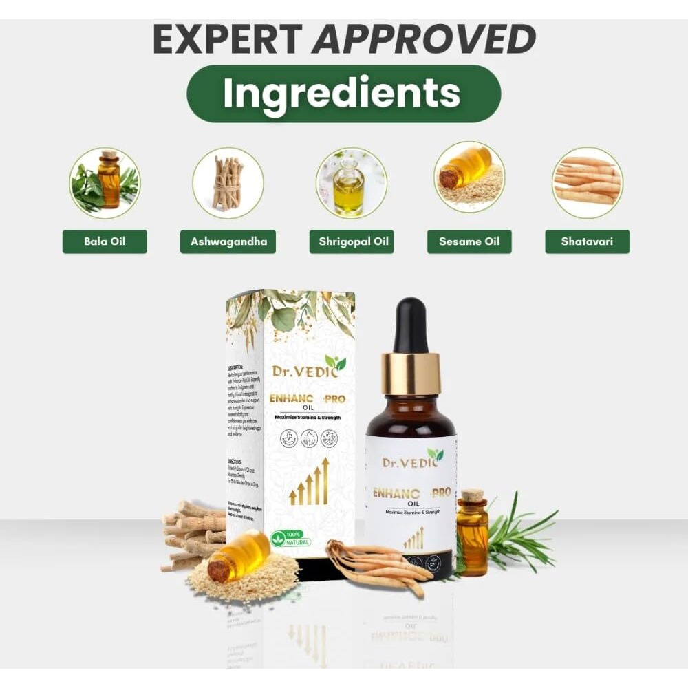 Dr Vedic 100% Ayurvedic Pure & Natural E-Pro Oil, 30Ml (Pack Of 2)