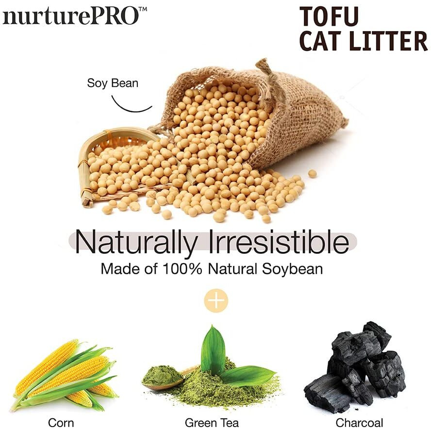 Nurture Pro Tofu Cat Litter (Green Tea) 6L
