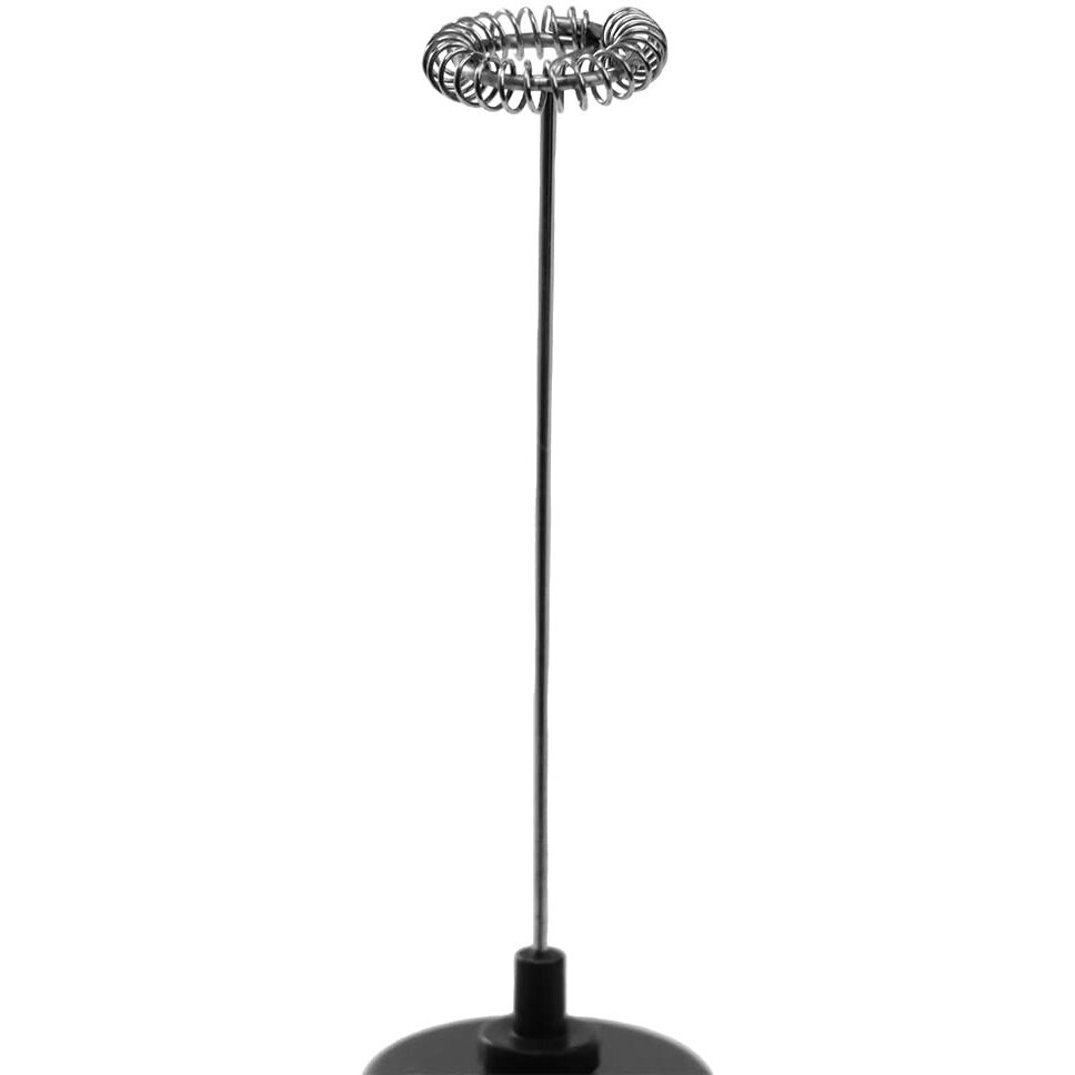 Wonderchef Regalia 6W Milk Frother For Coffee - Handheld Battery-Operated For Coffee, Lattes, Lemonade, Hot Chocolates And Shakes - Black