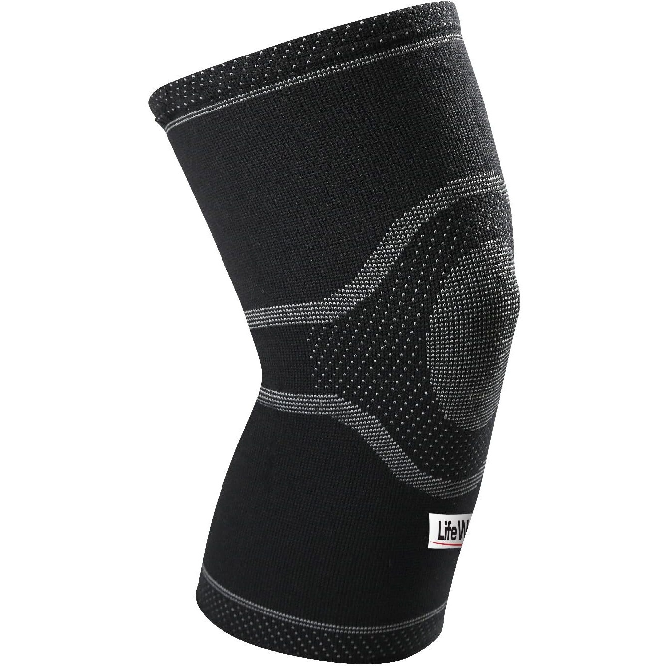 Life Wear Knee Cap For Pain Relief And Sports Support Knee Support For Men And Women Lightweight And Stretchable Knee Compression Sleeve Knee Cap For Gym And Running (S) - Pack Of 2