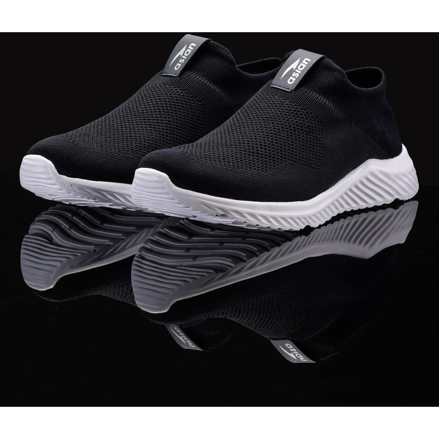 Asian Moonwalk-01 Sports & Casual Shoes With Eva Sole Extra Jump Slip-On Shoes For Men & Boy's Blue
