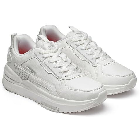 Asian Men's Casual White Sneaker,Sports Running Stylish Shoes For Men's & Boy's Sneaker-03 & Urban-05