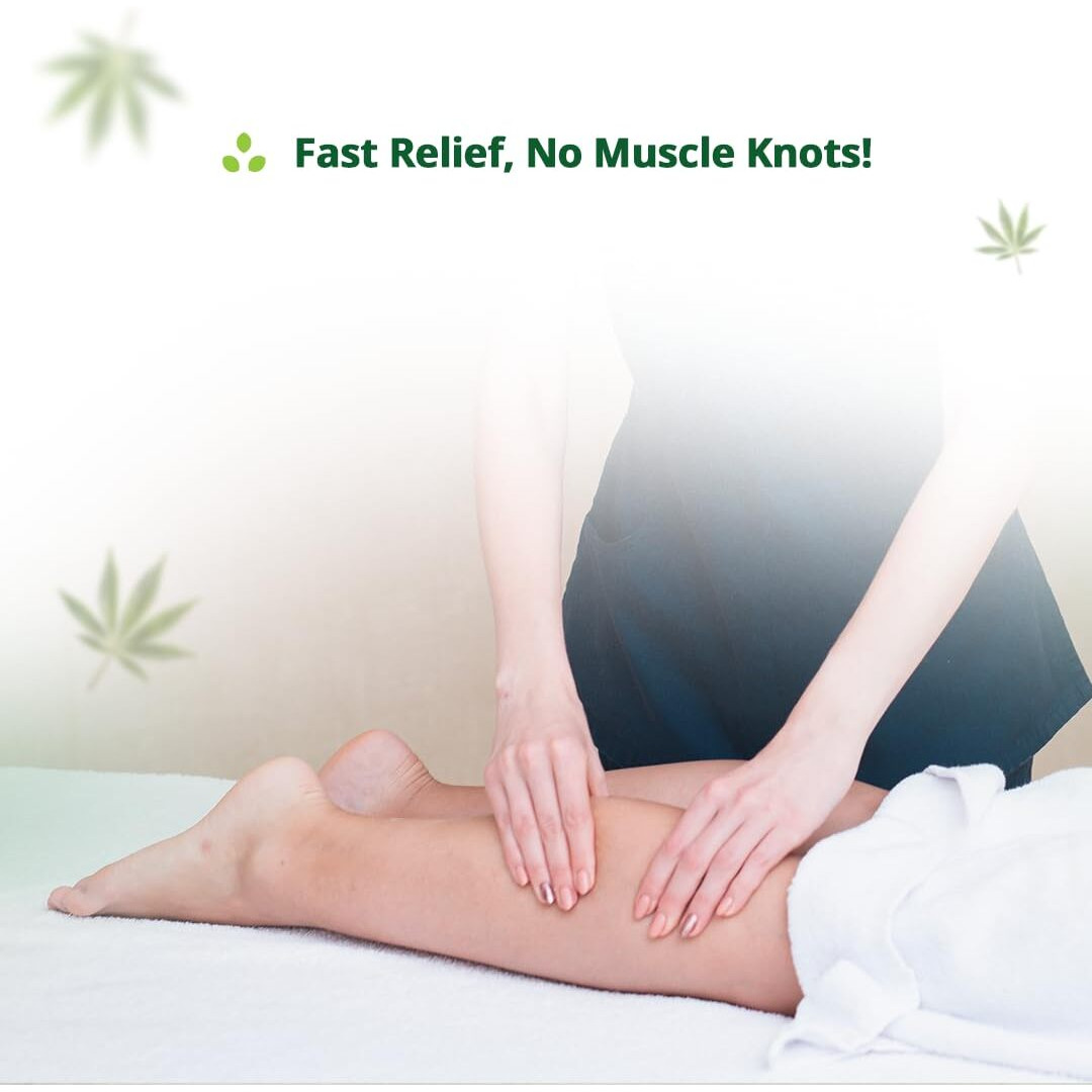 Hampa Hemp Muscle Pain Relief Oil 100Ml, Fast Relief From Muscle Pain & Spasms,Cannapro Benefits For All Muscle & Joint Pain,With Vijaya Leaf Extract,Arnica,Ashwagandha & 13 Herbs, Natural & Ayurvedic