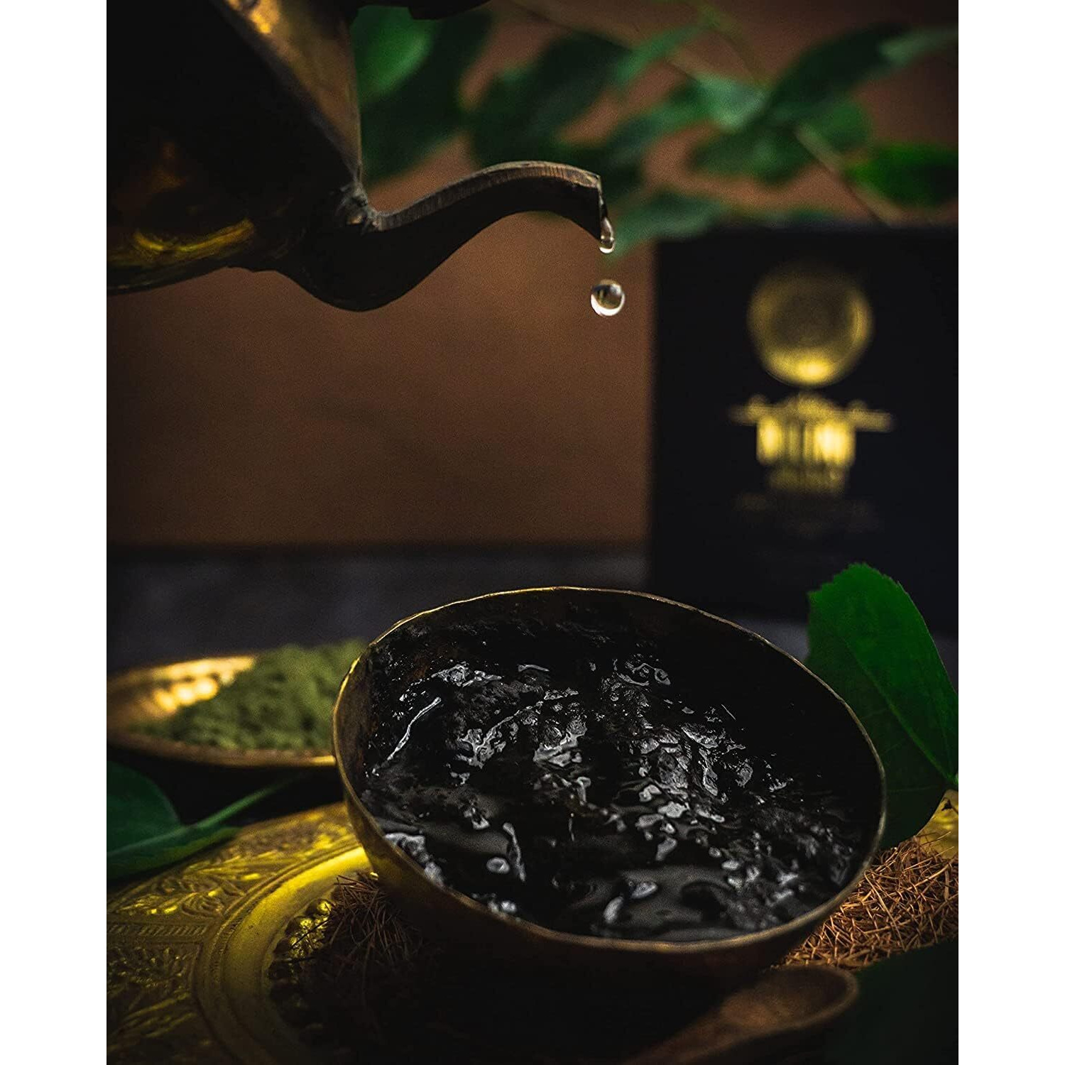 Shesha Ayurveda Combo Of Ayurveda Nilini Hair Colour- Ayurvedic, No Ammonia, No Bleach,No Peroxides, Natural Colour-40G Pack Of 2 (Black)
