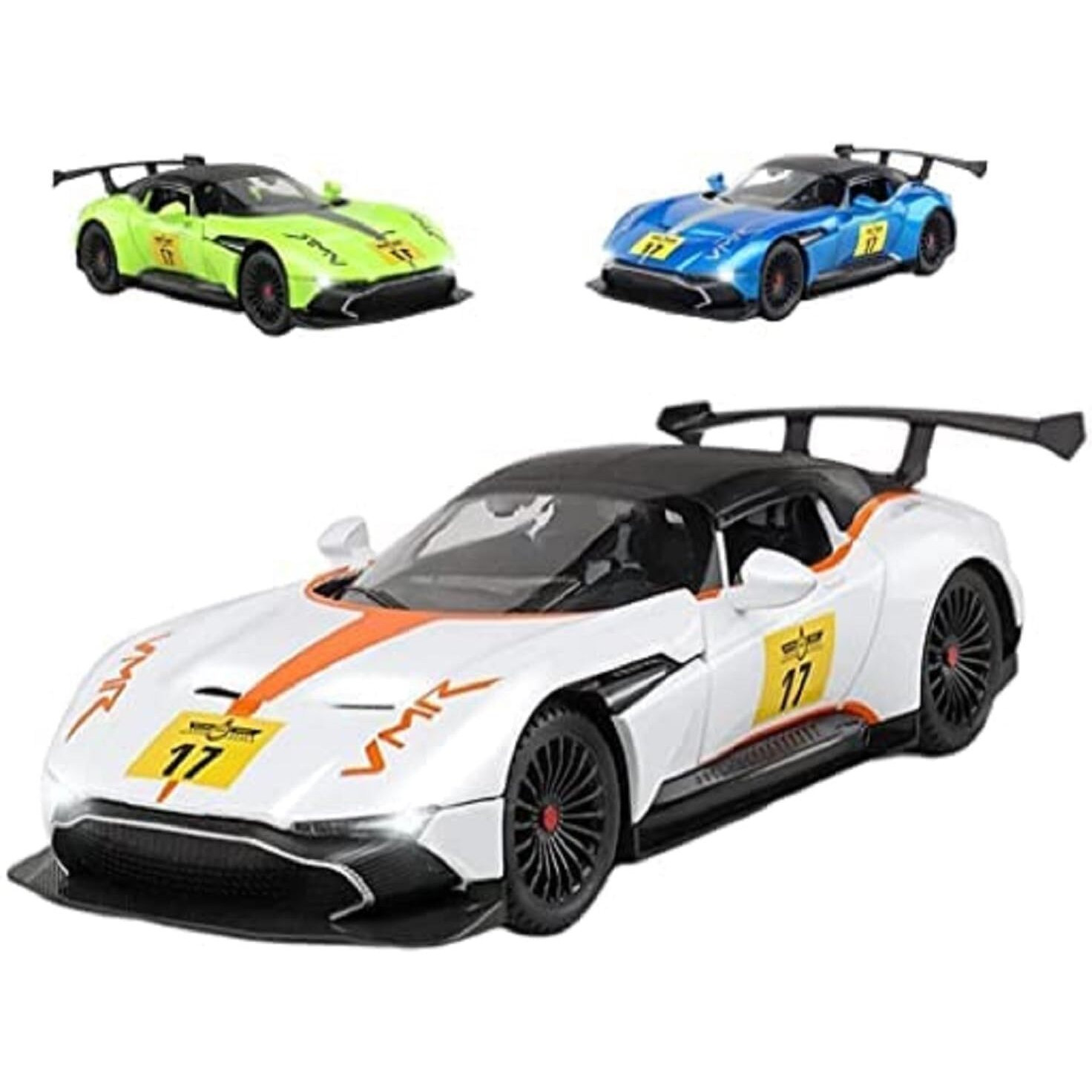 Sky Tech Fast & Furious 7 Model Car Sports Car 132 Exclusive Alloy Metal Pull Back Die-Cast Car Diecast Metal Pullback Toy Car With Openable Doors & Light Music Toys For Kidscolors As Per Stock