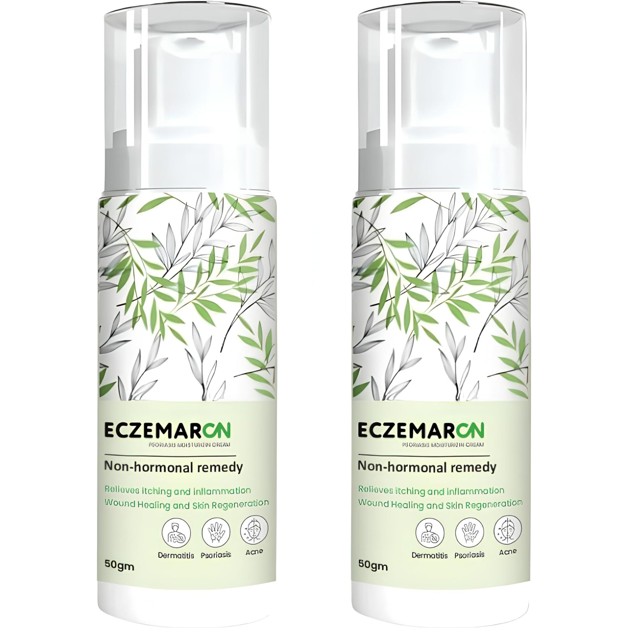 Eczemaron Fungal Cream For Men & Women Ayurvedic Itchcoat Anti Fungal Malam For Ringworm Itching Eczema Cream- 50G ((Pack Of 2))